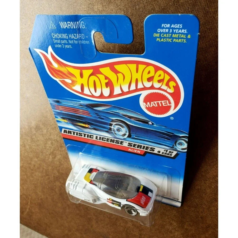 1998 Hot Wheels ARTISTIC LICENSE SERIES Complete 4 Car Set #729-731 W/ PROTECTOR
